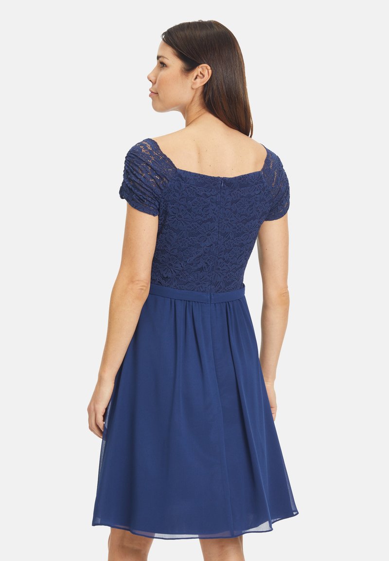 Vera Mont MIT SPITZE - Cocktailkleid/festliches Kleid - Festival Blue