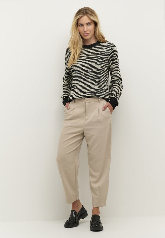 Kaffe KAMERLE - Stoffhose - Feather Gray