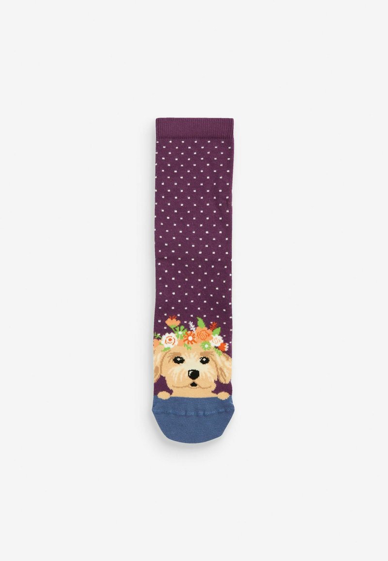 Next FLOWER GARLAND DOGS ANKLE 4-ER-PACK - Socken - Multi