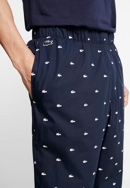 Lacoste Nachtwäsche Hose - Navy Blue