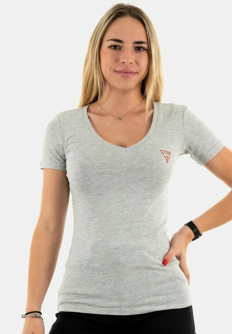 Guess T-Shirt Basic - Gris