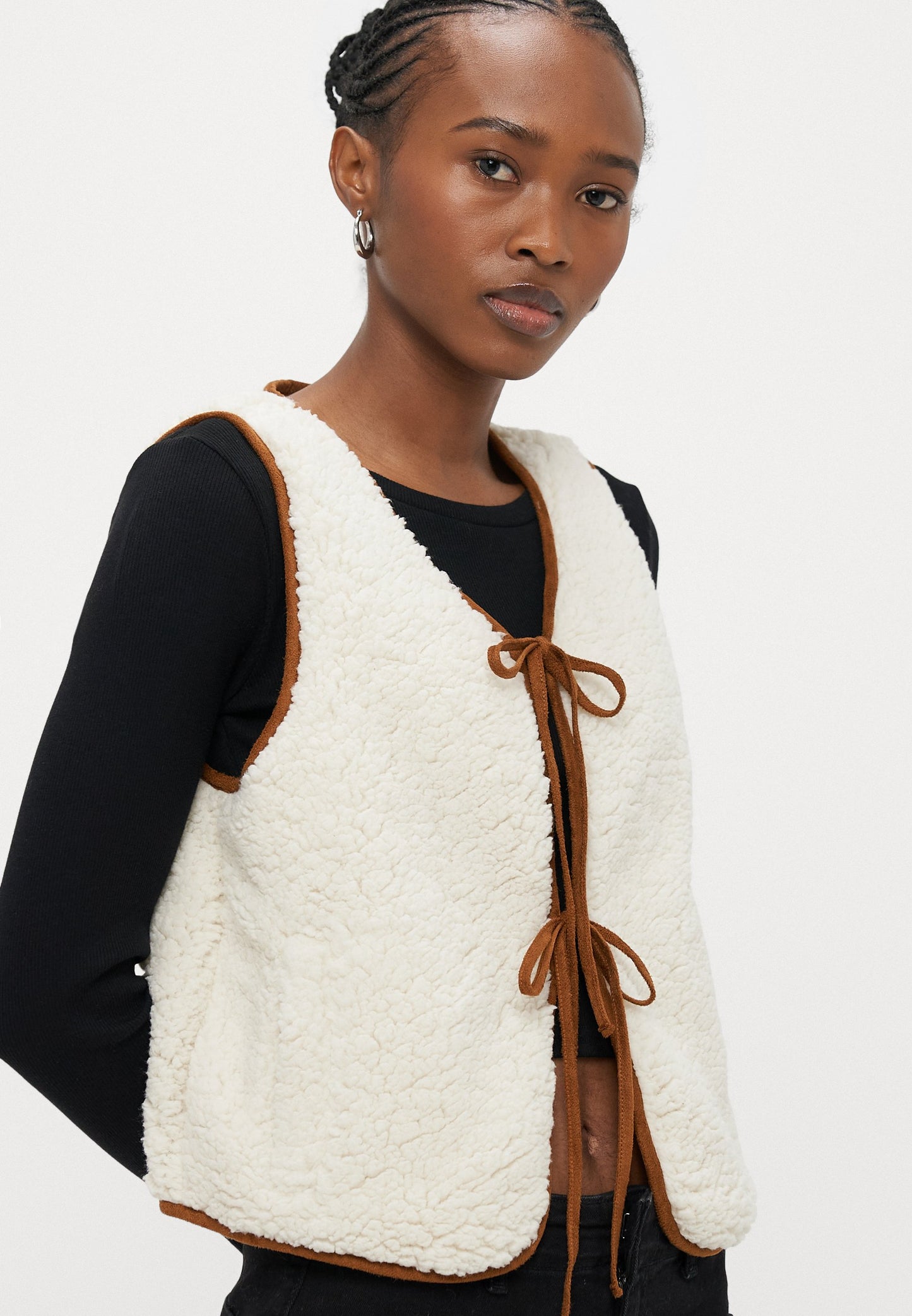 ONLY Petite ONLAGATE VEST - Waistcoat - Birch