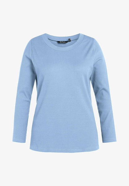 Ulla Popken Langarmshirt - Baksteenbruin