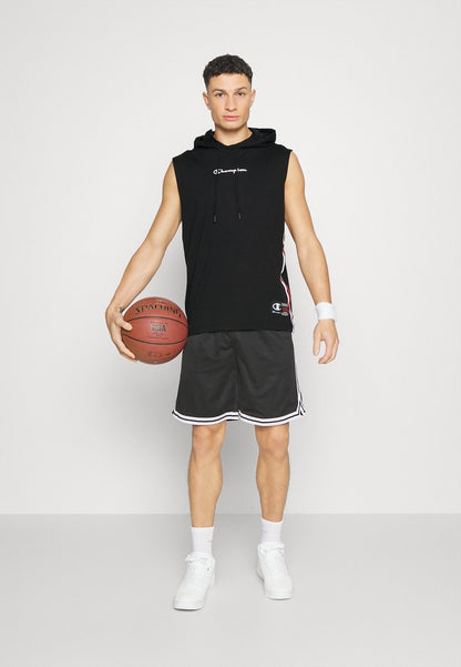 Champion SLEEVELESS HOODED - T-Shirt Print - Black