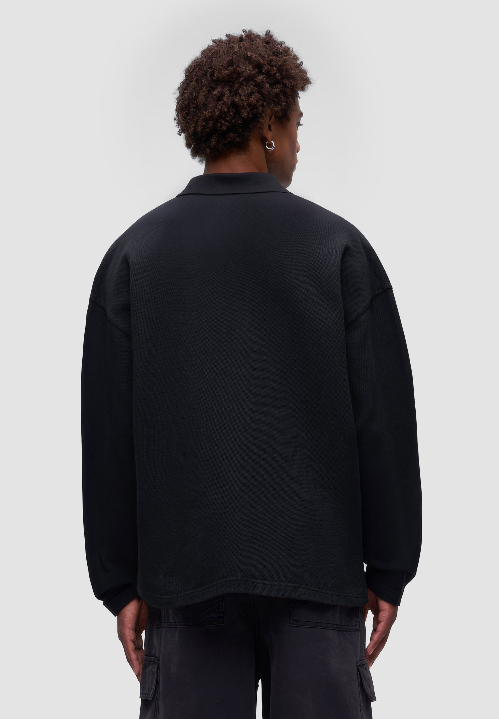  FRENNE - Polo Shirt - Jet Black