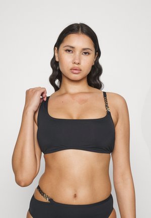 MICHAEL Michael Kors ICONIC SOLIDS - Bikini-Top - Black