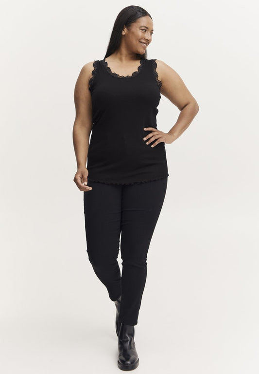 Fransa FPZAMOND - Top - Black