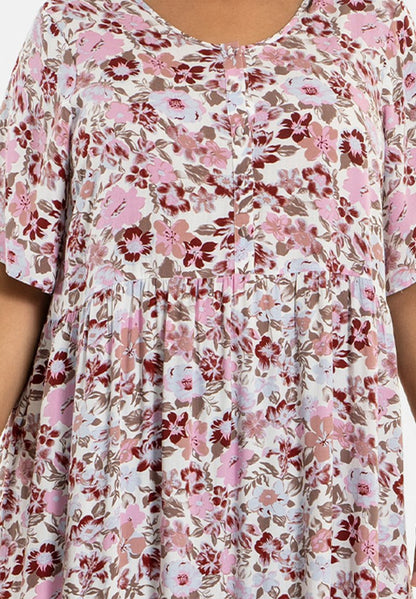 Studio ALIDA - Freizeitkleid - Light Pink Flowers