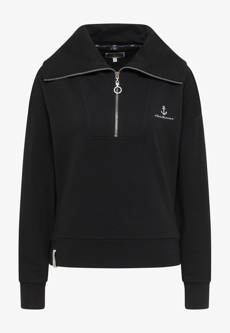 Dreimaster OVERSIZED BRIDGEPORT - Sweatshirt - Schwarz