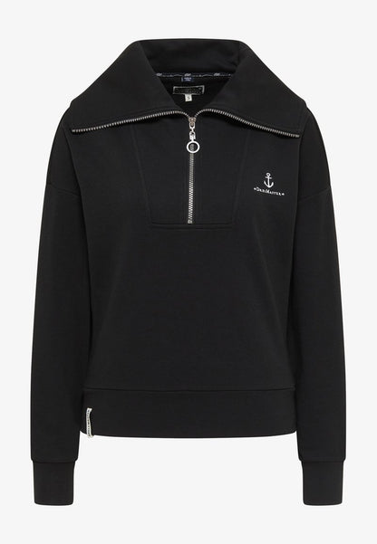 Dreimaster OVERSIZED BRIDGEPORT - Sweatshirt - Schwarz