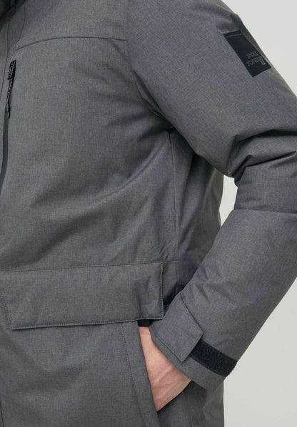 Jack & Jones GEFÜTTERTE - Parka - Asphalt