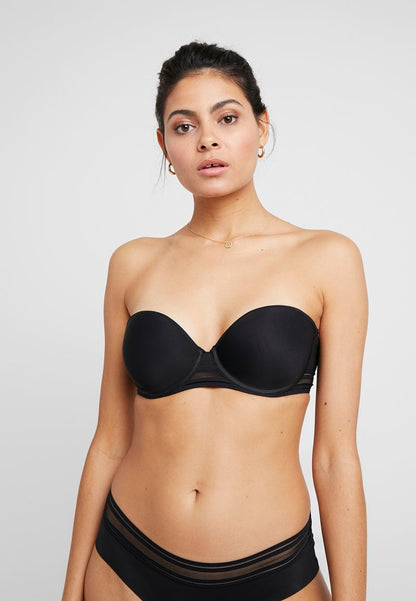 Passionata RHYTHM BANDEAU - Trägerloser/variabler BH - Schwarz