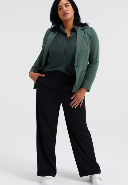 WE FASHION CURVE - Blazer - Green