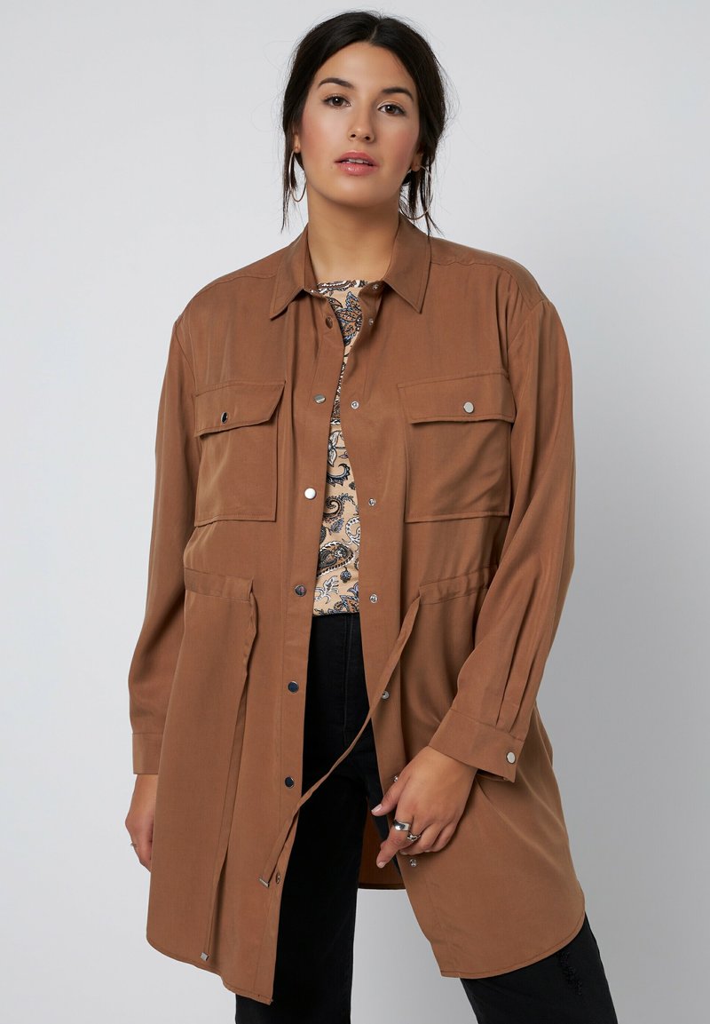  Hemdbluse - Caramel