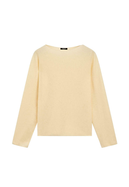 Massimo Dutti BOAT NECK WITH RAGLAN SLEEVE - Jumper - Dark Brown
