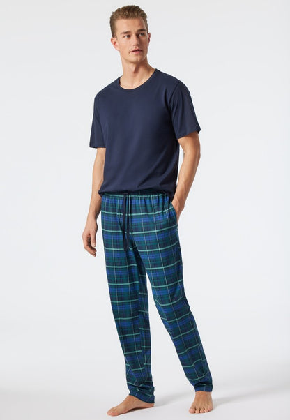 Schiesser Nachtwäsche Hose - Grün