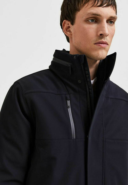 Selected Homme Parka - Black