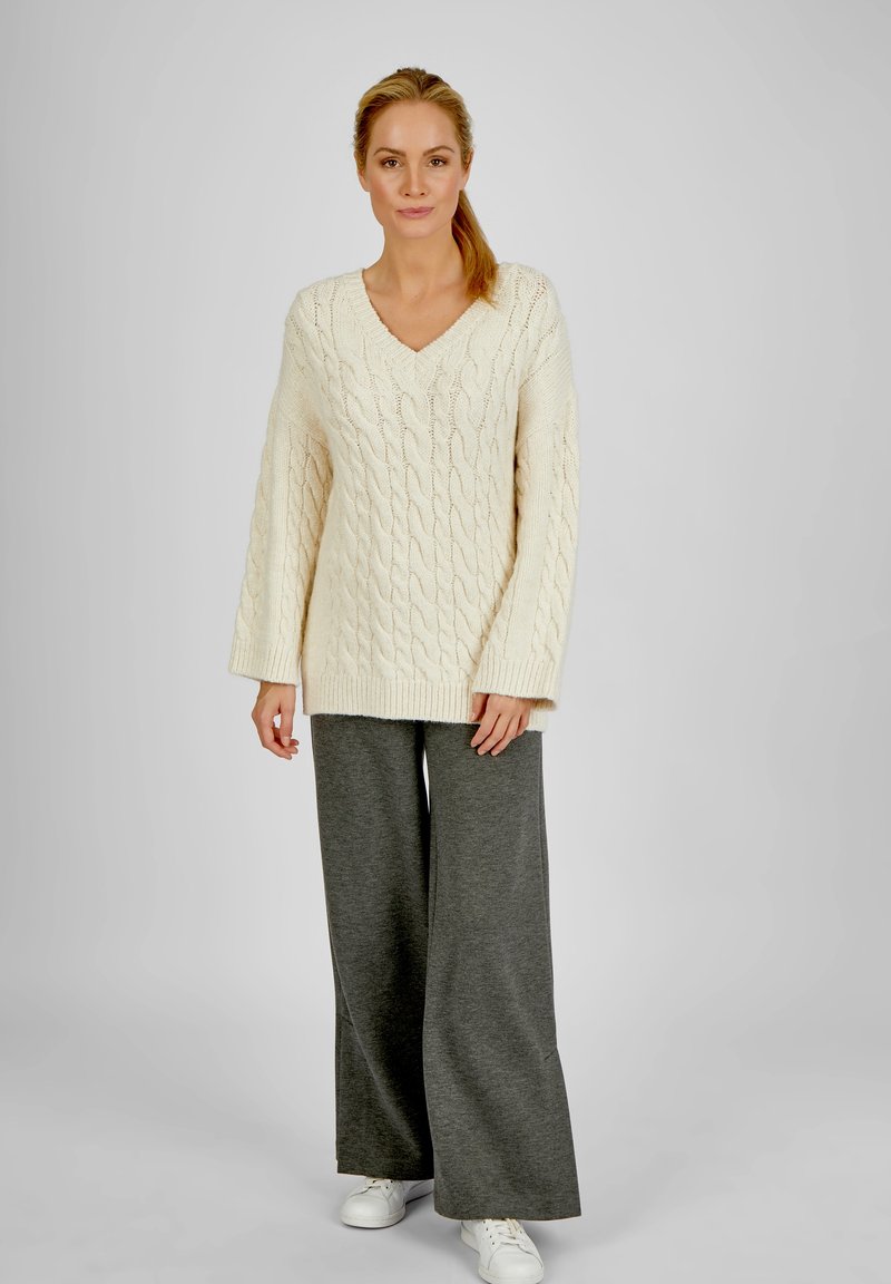  PAMELA - Strickpullover - Offwhite