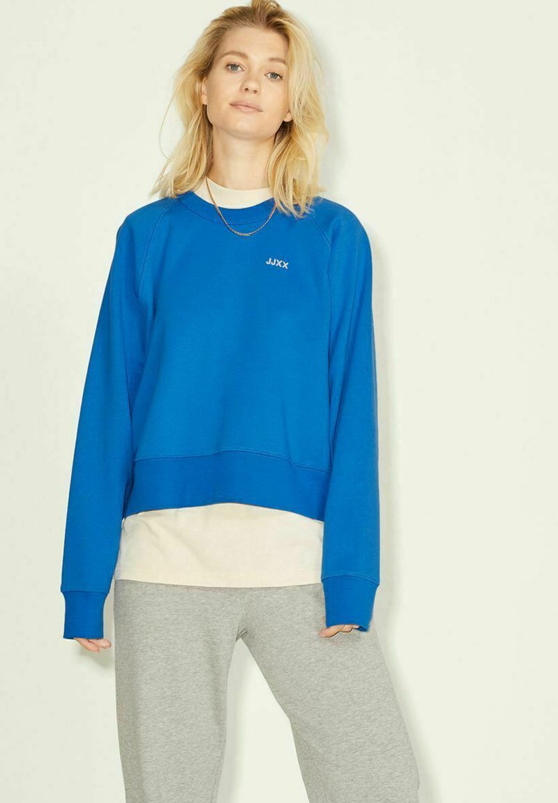 JJXX CAITLYN LS TIME NOOS - Sweatshirt - Blue Iolite