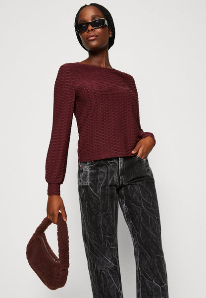 ONLY ONLSIGNE O NECK - Langarmshirt - Sassafras