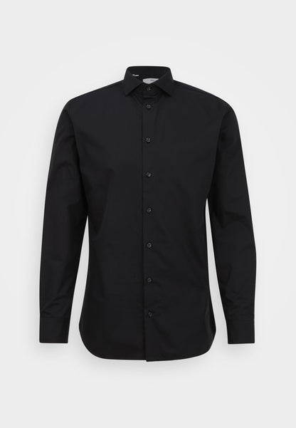 Selected Homme SLHSLIMETHAN CUT AWAY - Businesshemd - Black