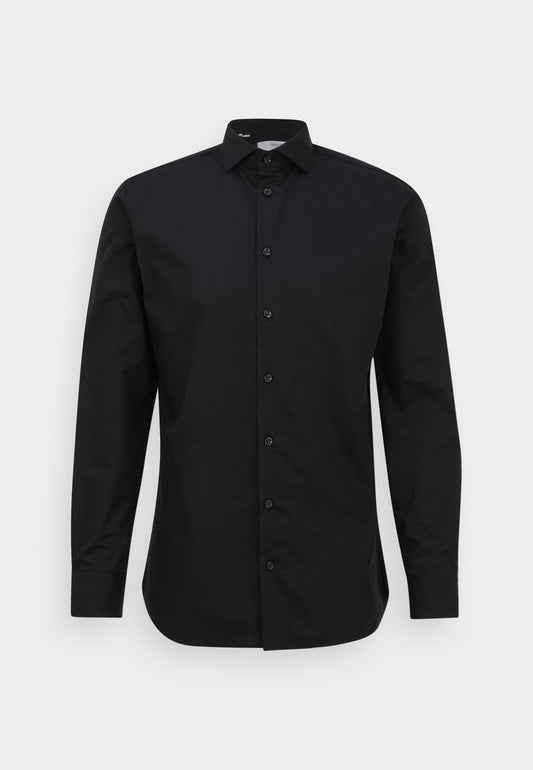 Selected Homme SLHSLIMETHAN CUT AWAY - Businesshemd - Black