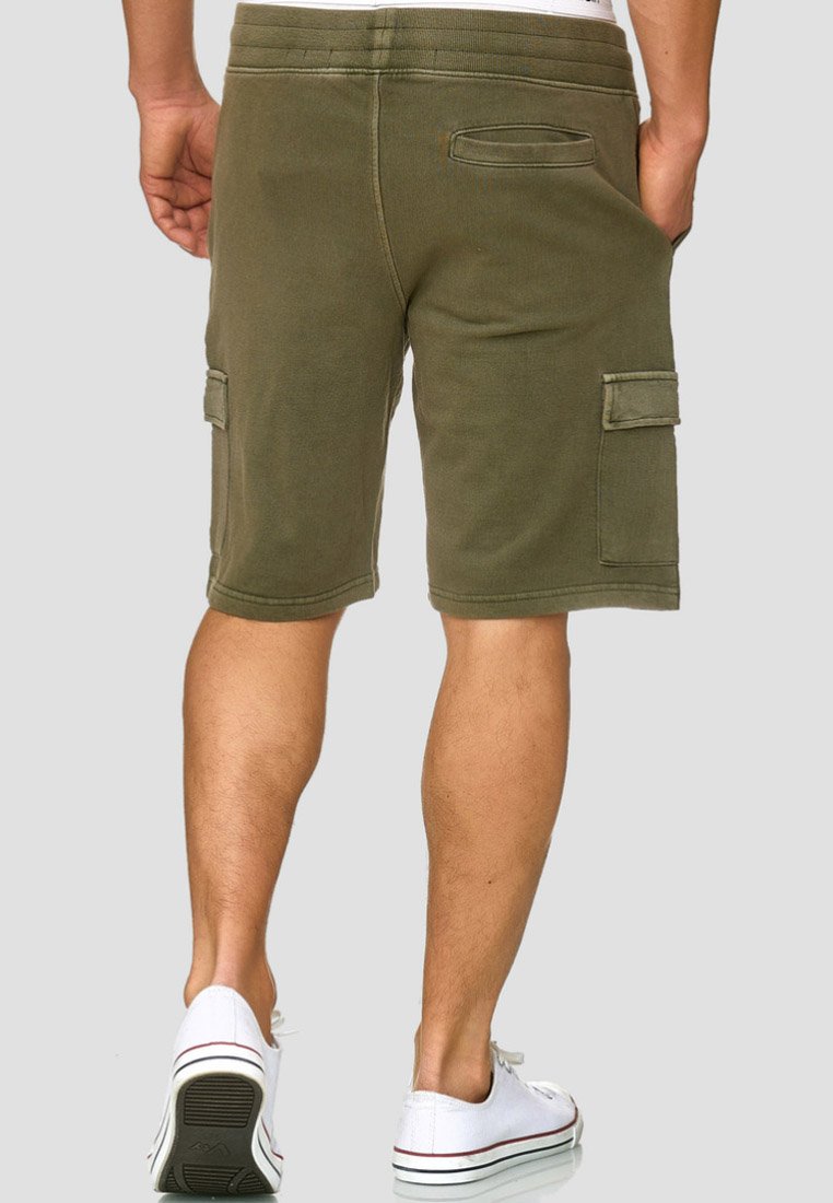 Indicode Jeans Shorts - Beetle