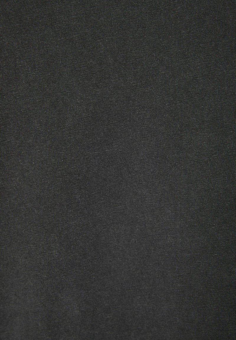 BERSHKA OVERSIZE SHORT SLEEVE - T-Shirt Print - Dark Grey