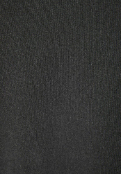 BERSHKA OVERSIZE SHORT SLEEVE - T-Shirt Print - Dark Grey