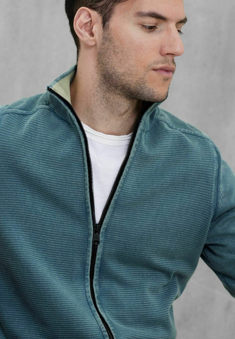  Strickjacke - Blau