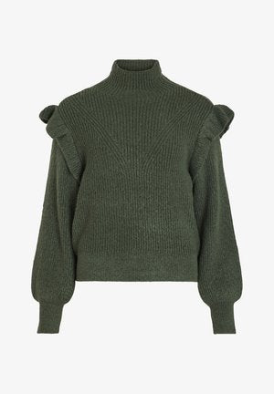  Strickpullover - Grün
