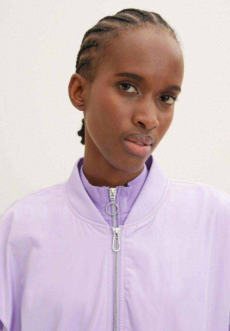 TOM TAILOR Denim Bomberjacke - Lilac Vibe