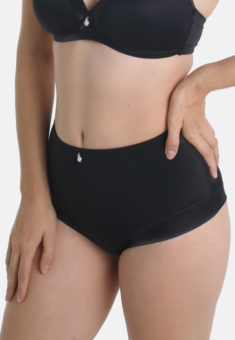  SHINY SUSTAINABLE 2ER PACK - Slip - Black