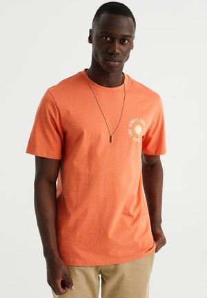 WE FASHION MET DESSIN - T-Shirt Print - Blue