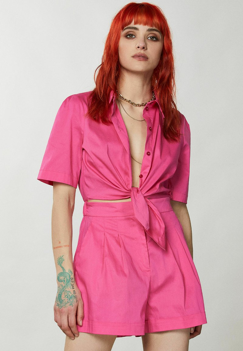 Patrizia Pepe ESSENTIAL - Jumpsuit - Petal Fuchsia