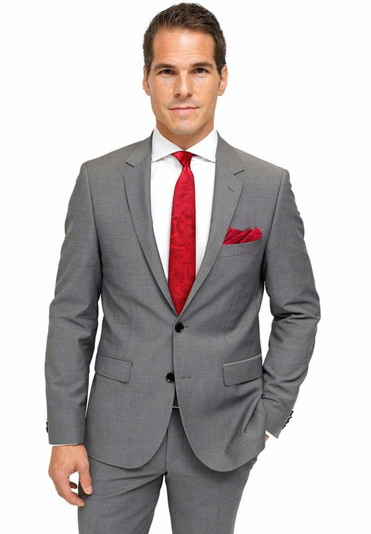  3-SET - Einstecktuch - Red