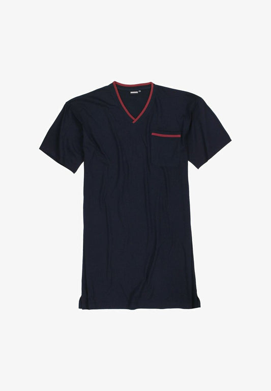  Nachtwäsche Shirt - Dunkelblau