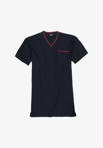  Nachtwäsche Shirt - Dunkelblau