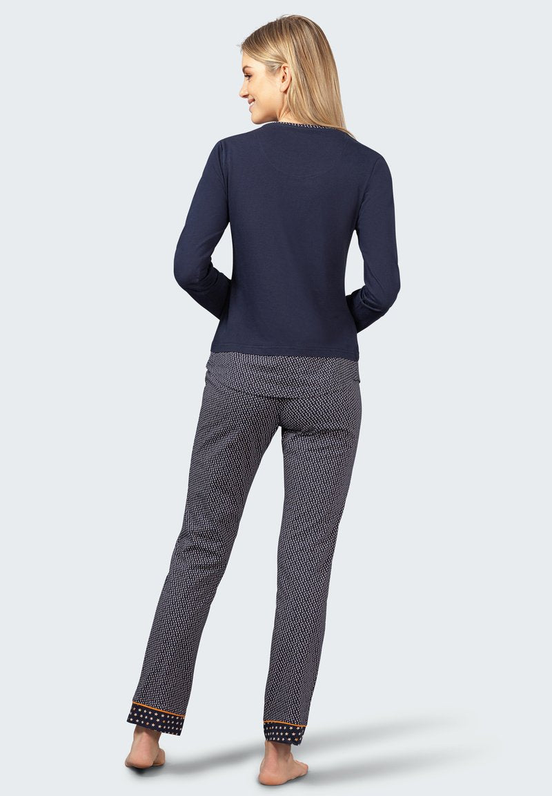  SET - Nachtwäsche Set - Blau
