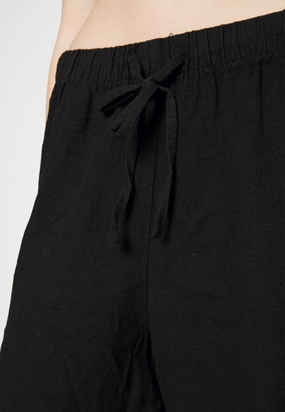 Monki VIVVI TROUSERS - Stoffhose - Black