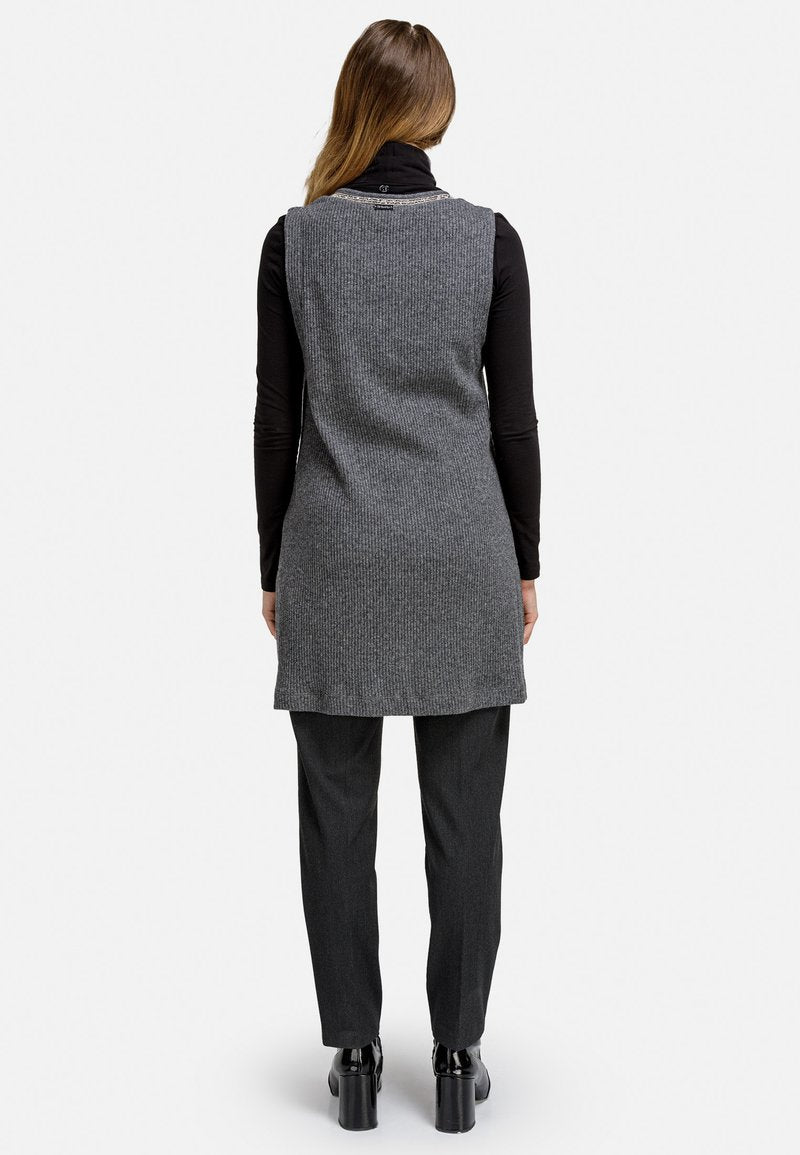 HELMIDGE Stoffhose - Dunkel Grau