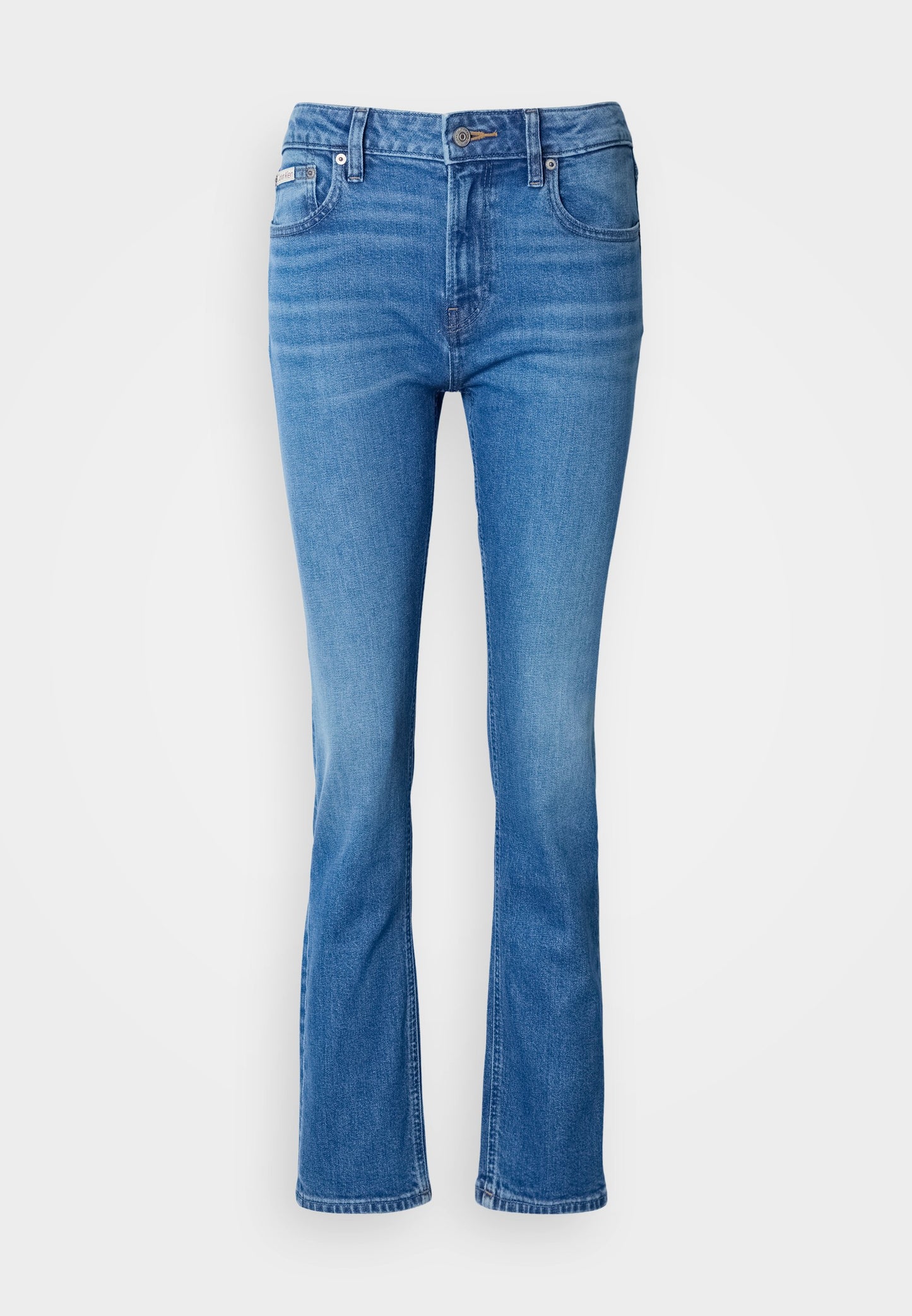 Calvin Klein Jeans MID RISE - Straight Leg Jeans - Indigo Channel