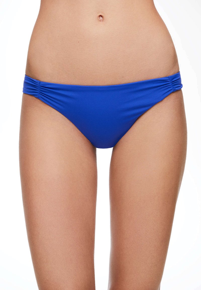 Oysho GATHERED CLASSIC - Bikini-Hose - Blue