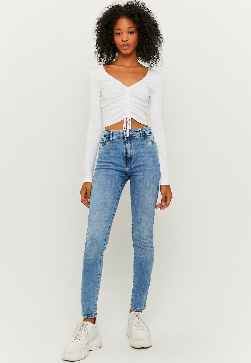  STONE WASHED SKINNY JEANS - Jeans Skinny Fit - Blue
