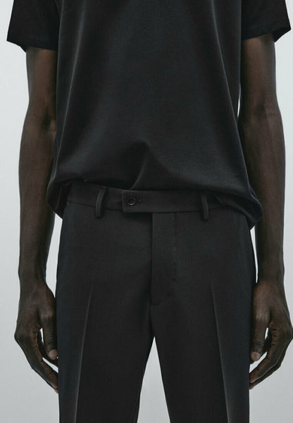 Massimo Dutti STUDIO - Anzughose - Black