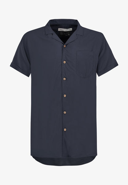  KURZARM - Hemd - Dark-blue