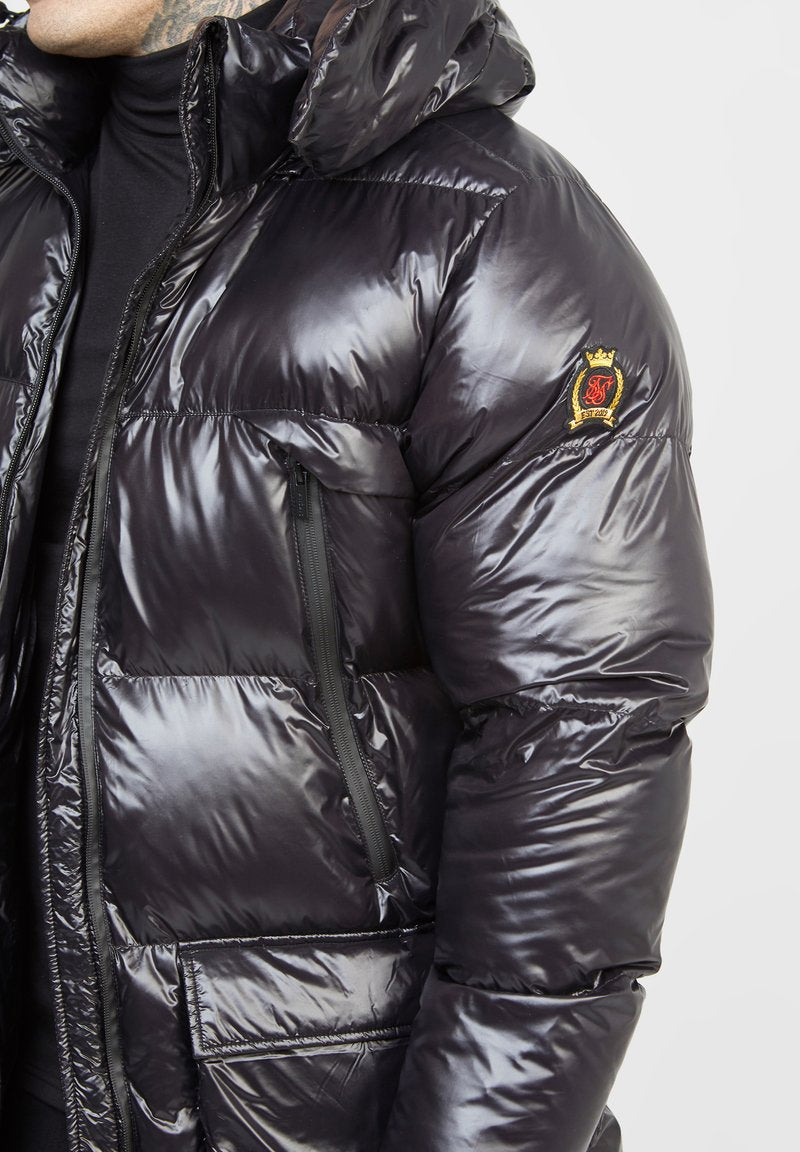  SIKSILK MANAGERS COAT - Parka - Black