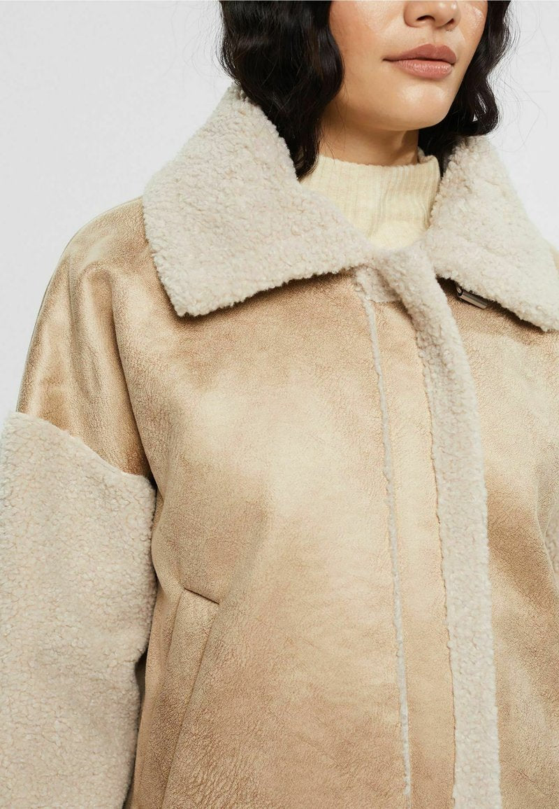 ESPRIT Winterjacke - Cream Beige