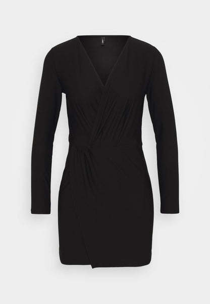 ONLY Petite ONLSILJA TWIST DRESS - Shift Dress - Black