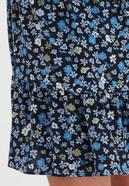 B.young BYMMJOELLA SHORT SKIRT - Minirock - Brunnera Blue Mix